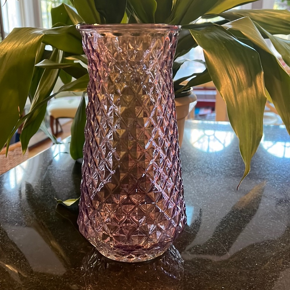 Decorative Lavender Vase by DPS Paula 9" Tall